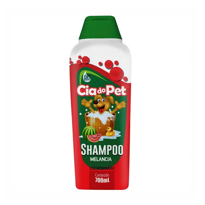 Shampoo Cia do Pet Melancia para Cães e Gatos 700ml