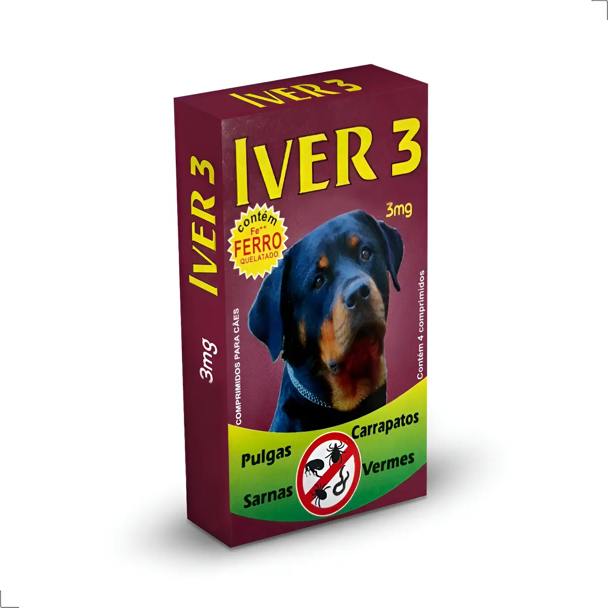 Iver 3 - Anti Pulgas e Carrapatos